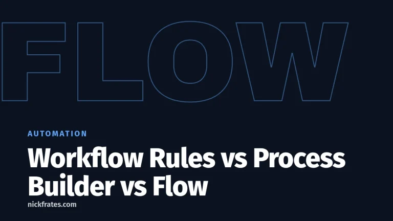 Workflow Rules vs Process Builder vs Flow: Which Replaces Which