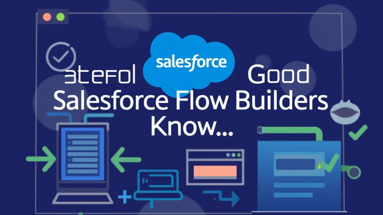 A secret good flow builders know...