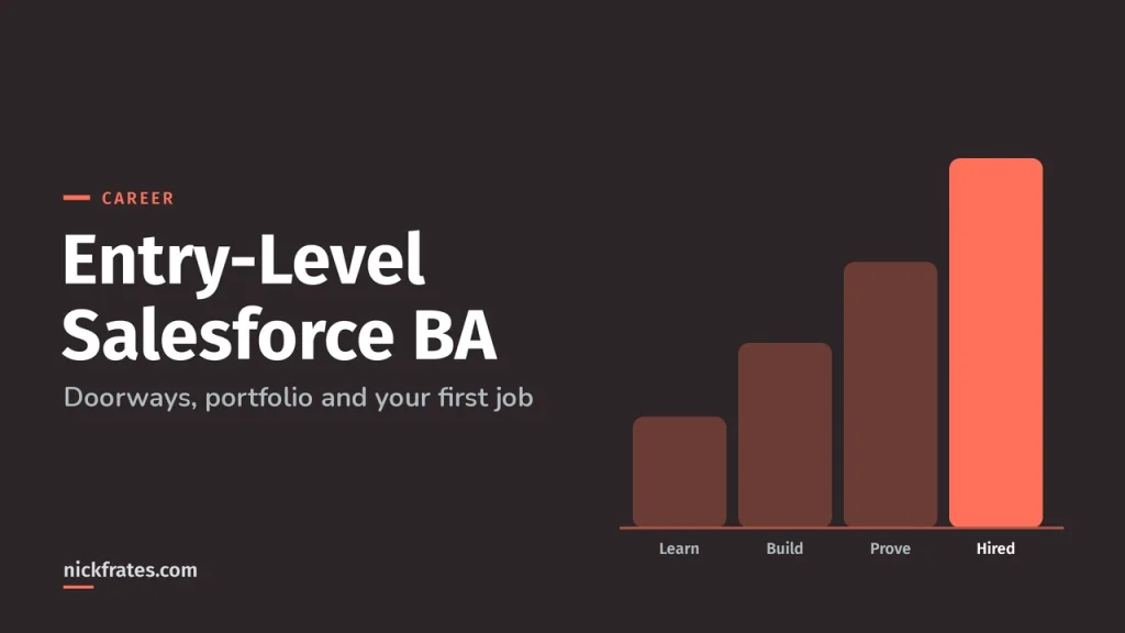 How to Become an Entry-Level Salesforce Business Analyst