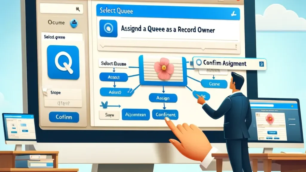 How to Assign a Queue as Record Owner in Salesforce Flow
