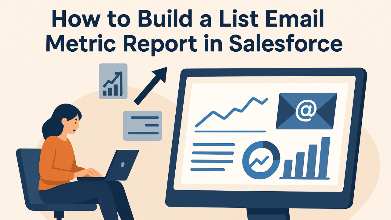 How to Build a List Email Metric Report in Salesforce