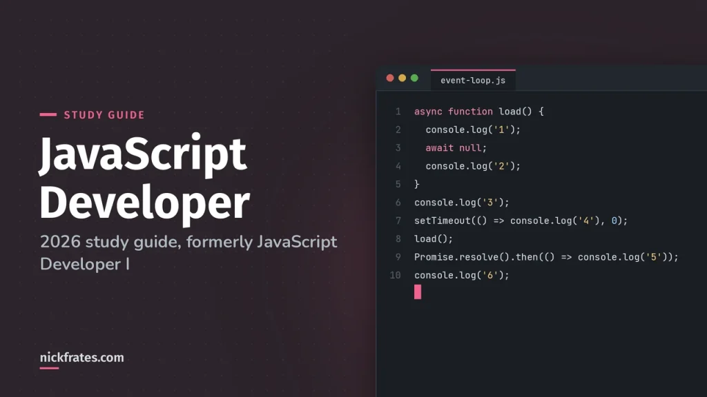 Salesforce JavaScript Developer Certification Study Guide (2026): Formerly JavaScript Developer I