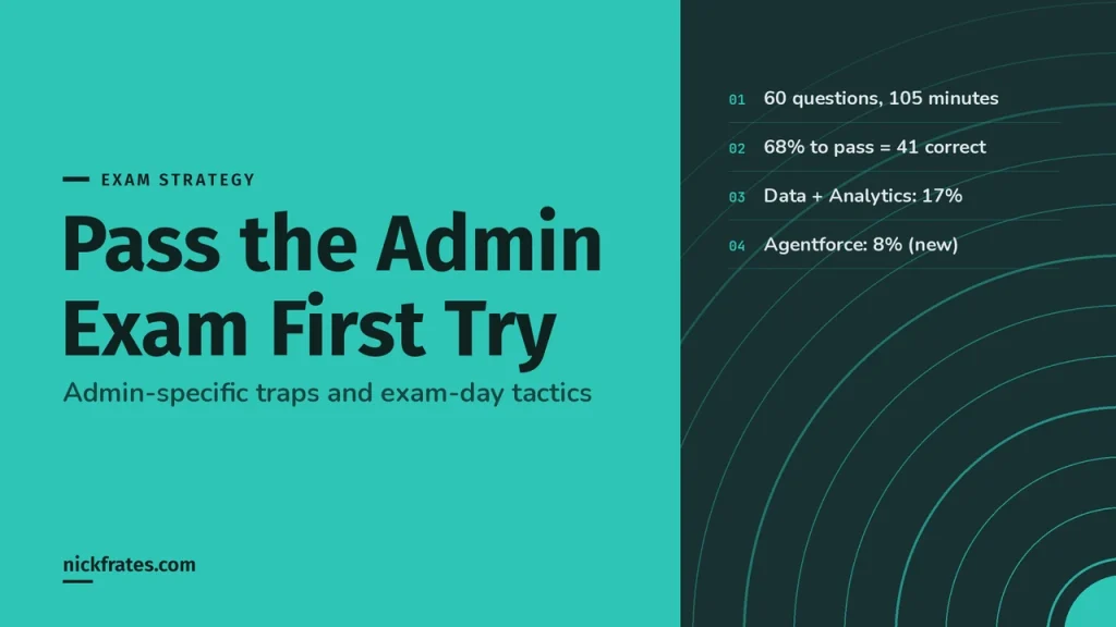 How to Pass the Salesforce Admin Exam on Your First Try (2026)