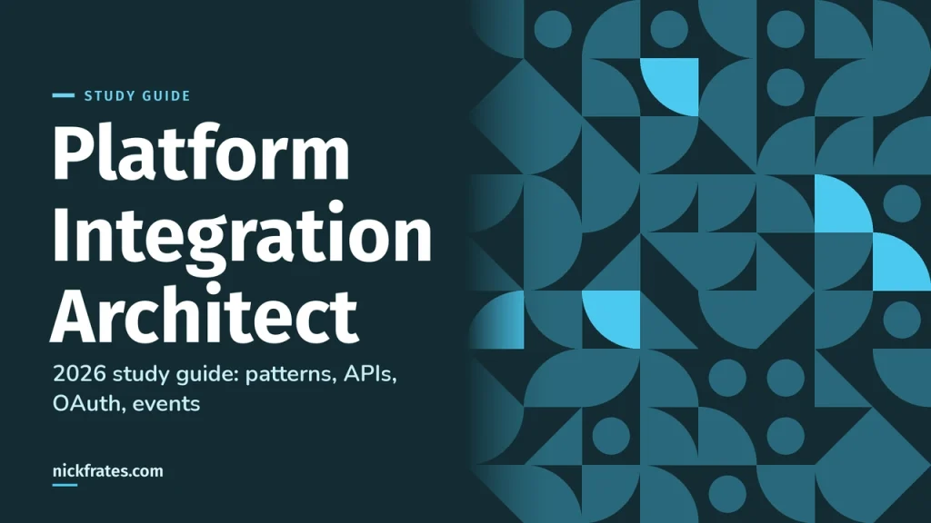 Salesforce Platform Integration Architect Certification Study Guide (2026): Patterns, APIs and Practice Questions