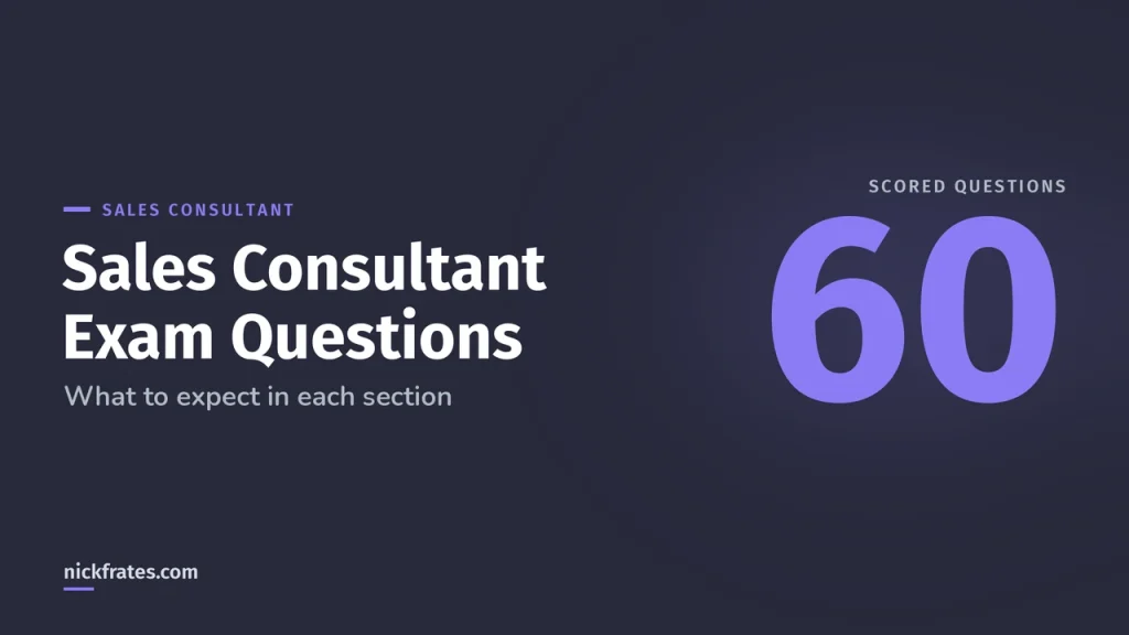 Agentforce Sales Consultant Exam Questions: What to Expect by Section (2026)