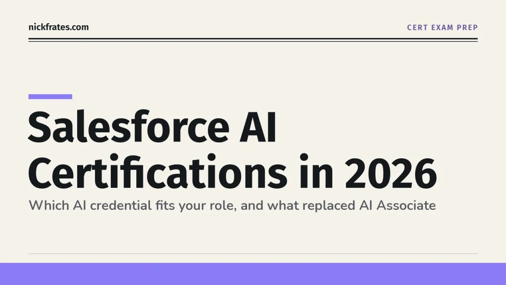 Salesforce AI Certifications in 2026: Which One Fits Your Role