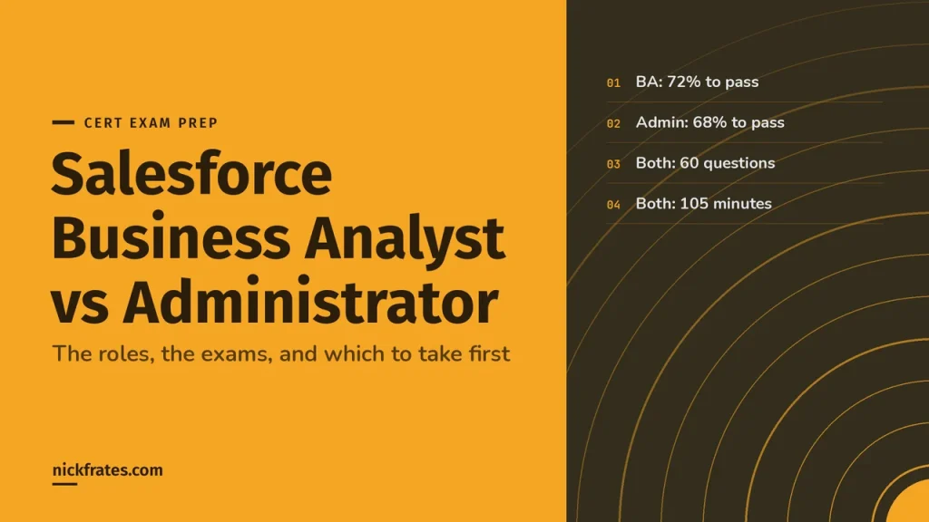 Salesforce Business Analyst vs Administrator (2026)