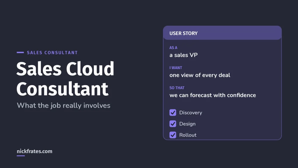 What Does a Salesforce Sales Cloud Consultant Do? (2026)